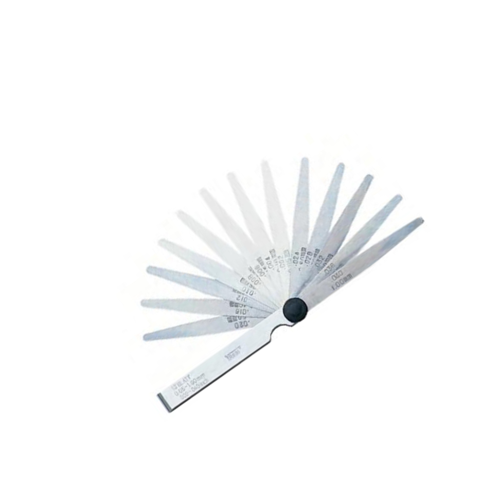 Vogel/沃戈尔 8件套塞尺 0,05- 0,50.002- .020 0,05~016-.020   inch 0,035kg 40 01011 1把